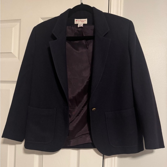 Appleseed's Elegant Navy Blazer - Picture 2 of 5